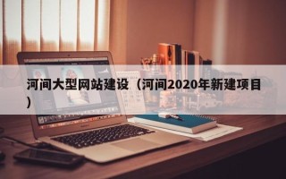 冠县河间大型网站建设（河间2020年新建项目）